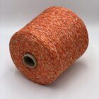 Бобинная пряжа Хлопок 100% Fettuccia Tweed  440 м/100 г Цвет оранжевый